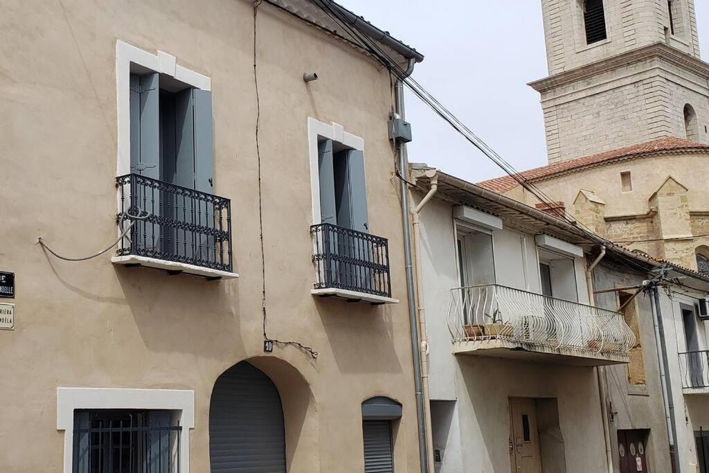 Maison Vigneronne De Caractere Du XIX Plein Centre Villa Marseillan Kültér fotó