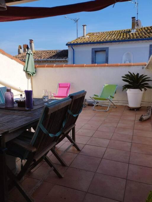 Maison Vigneronne De Caractere Du XIX Plein Centre Villa Marseillan Kültér fotó